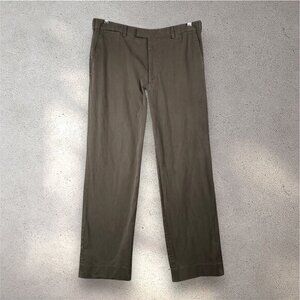 Banana Republic Monogram Collection Pants Men’s 35x30 Brown Dress Trousers